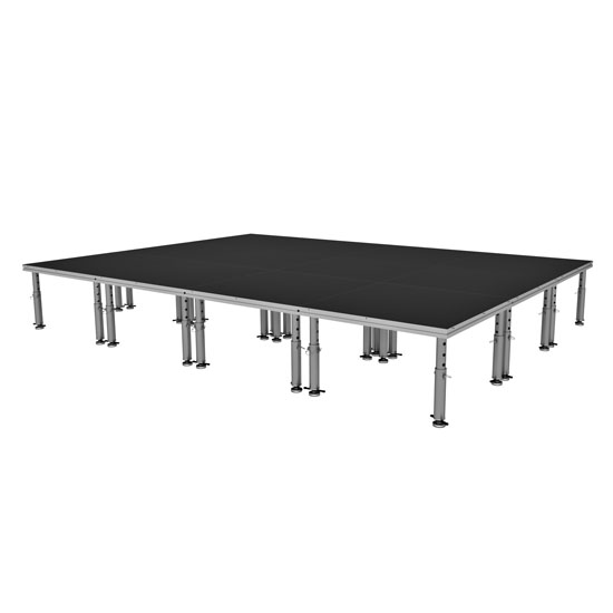 ProX XSU-12X16PKG StageOne 12x16 FT Portable Stage Package