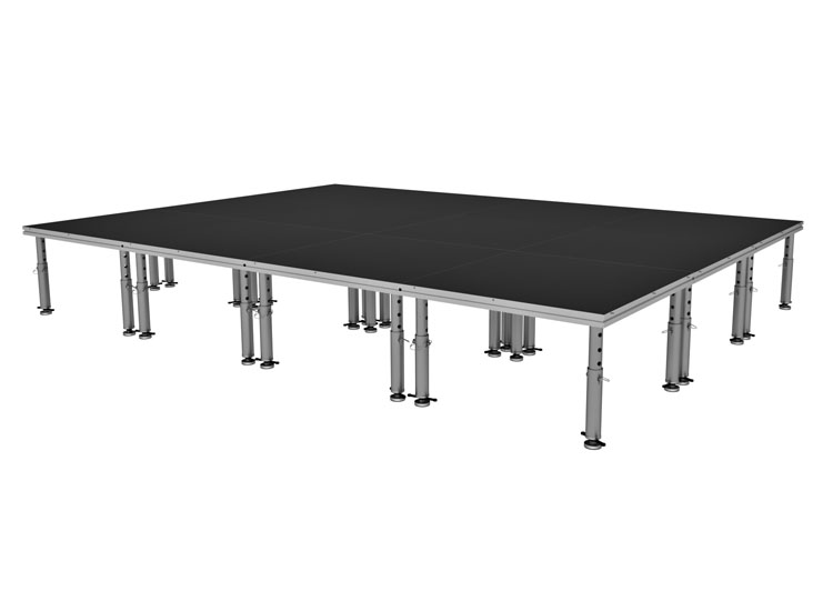 ProX XSU-12X16PKG StageOne 12x16 FT Portable Stage Package