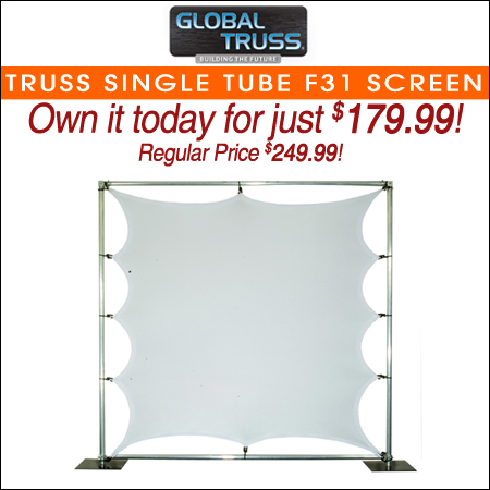 Truss Single Tube F31 Screen