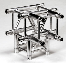 GLOBAL TRUSS SQ-4130 4-Way T-Junction