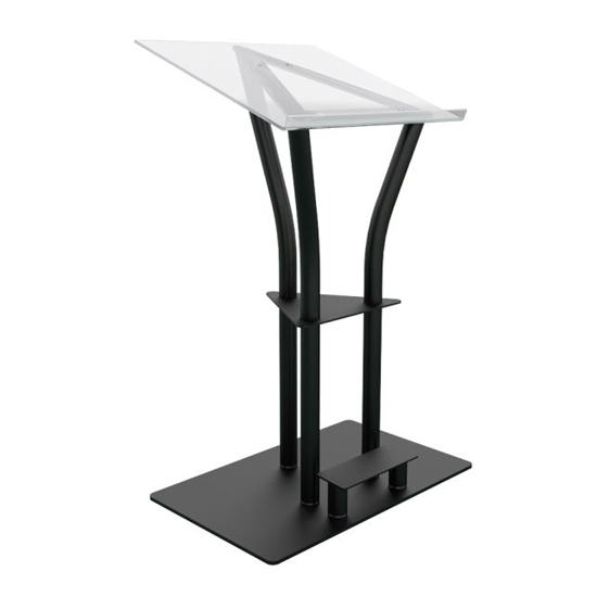 Global Truss DT-Ergo-Lectern-BLK