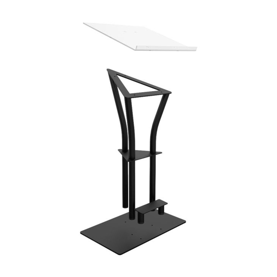 Global Truss DT-Ergo-Lectern-BLK