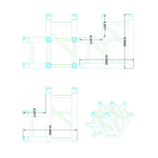 Global Truss SQ-4126 MTE/BLK