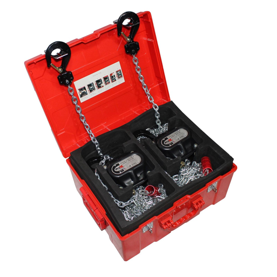 (4) ProX XTP-GSBPACK3 Truss Tower Stage Roofing System Packages with Hoists