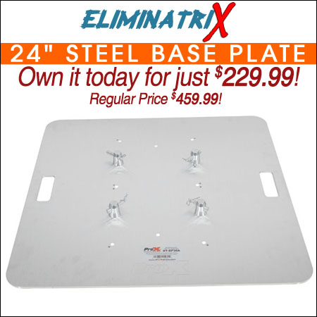 Eliminatrix 24" Steel Base Plate