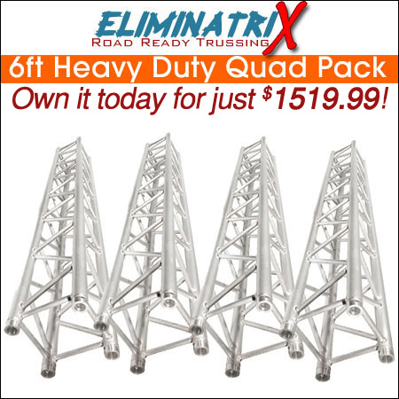 Eliminatrix 6FT Heavy Duty Quad Pack 