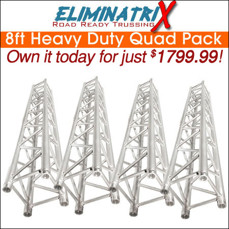 Eliminatrix 8FT Heavy Duty Quad Pack 