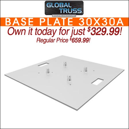 Global Truss Base Plate 30X30A
