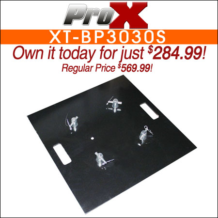 ProX XT-BP3030S 30" Steel 10mm Truss Base Plate