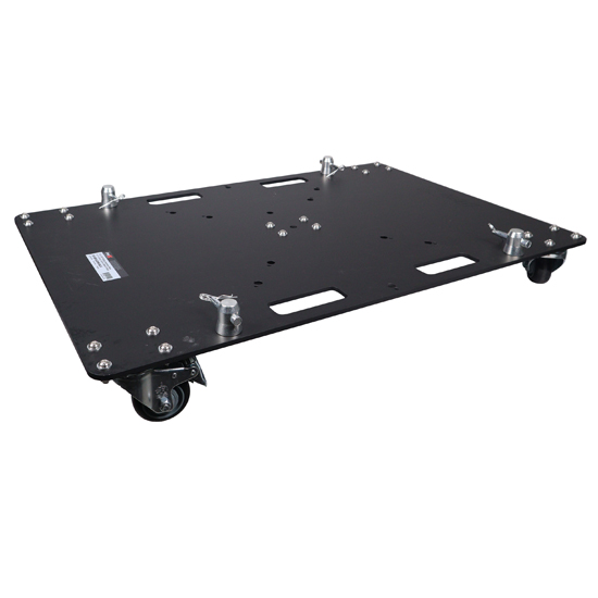 ProX XT-BP2430WBLK 24 x 30 inch Rolling Base Plate- Black Finish