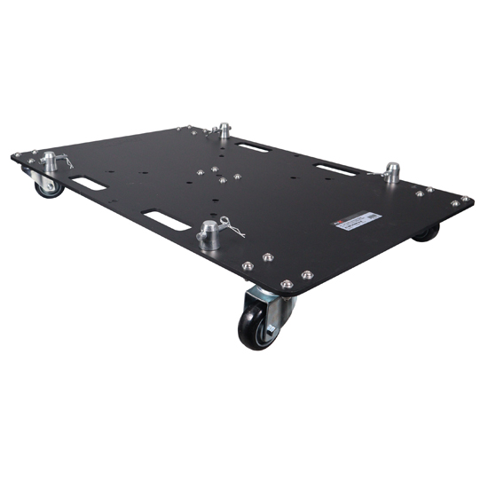 ProX XT-BP2430WBLK 24 x 30 inch Rolling Base Plate- Black Finish
