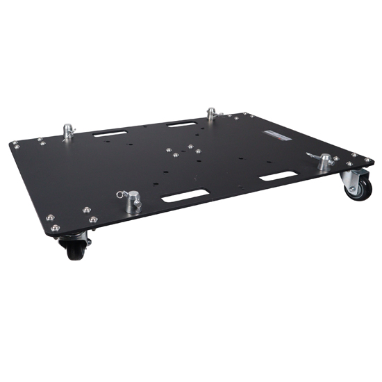 ProX XT-BP2430WBLK 24 x 30 inch Rolling Base Plate- Black Finish