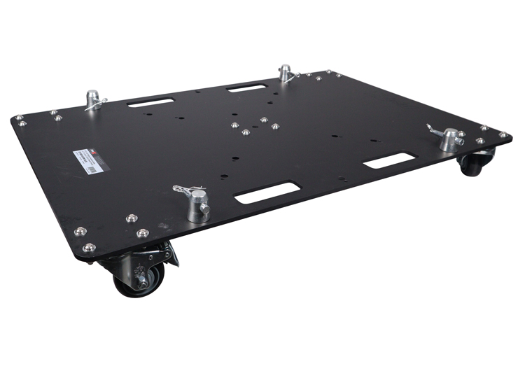 ProX XT-BP2430WBLK 24 x 30 inch Rolling Base Plate- Black Finish