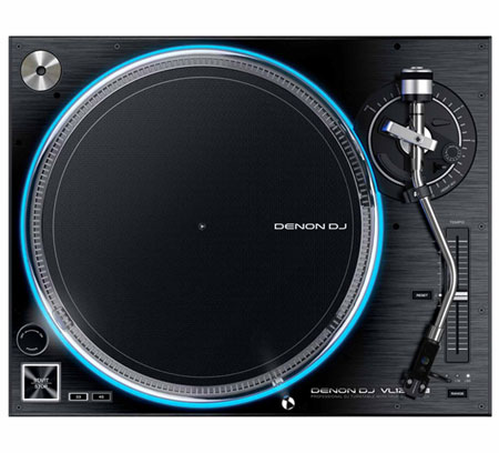 Denon DJ VL12 Prime Professional Direct Drive Turntable with True Quartz Lock