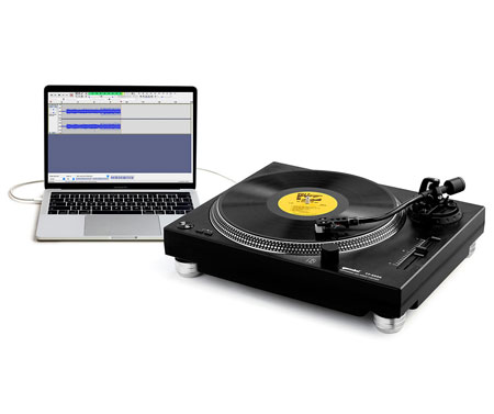 Gemini MXR01BT and (2) Gemini TT-4000 DJ Turntables Package