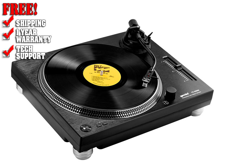 Gemini TT-4000 Direct Drive Professional DJ Turntable