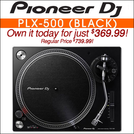 Pioneer PLX-500 (Black)