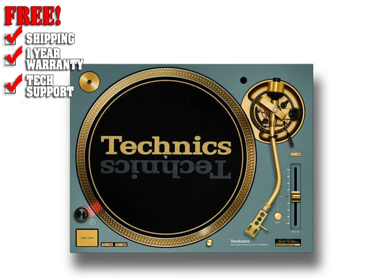 Technics SL1200M7G 55th Anniversary Limited Edition Turntable – Green