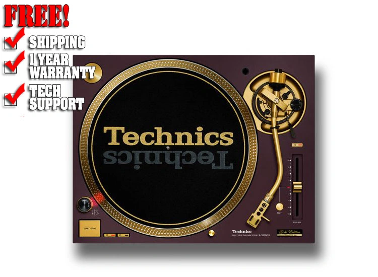 Technics SL1200M7G 55th Anniversary Limited Edition Turntable – Red