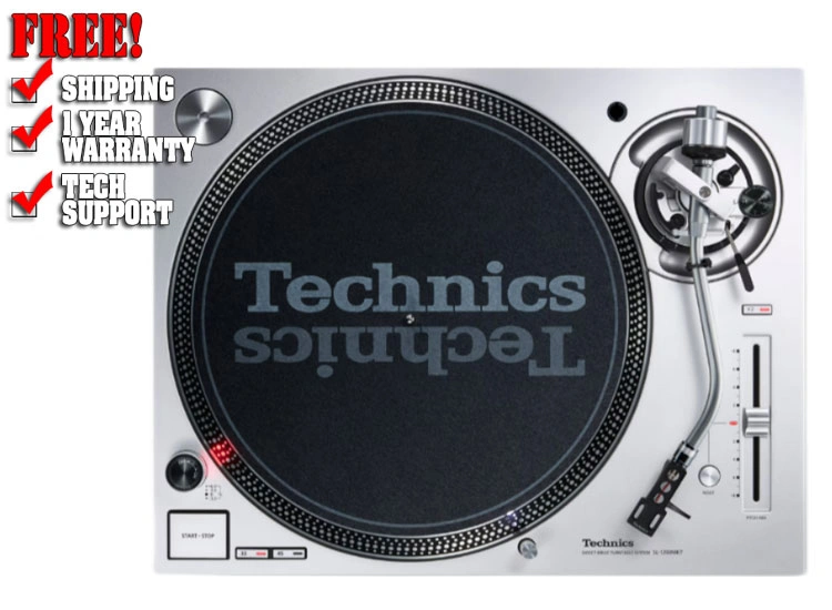 Technics SL-1200MK7 Silver Professional Direct Drive DJ Turntable