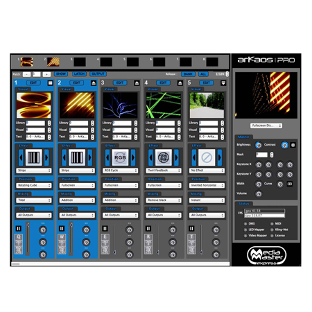 American DJ AV6 6mm LED Video Wall 6x4 Complete Installation Package