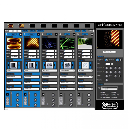 American DJ AVX5X3 AV6X 6mm LED Video Wall 5x3 Complete System Package