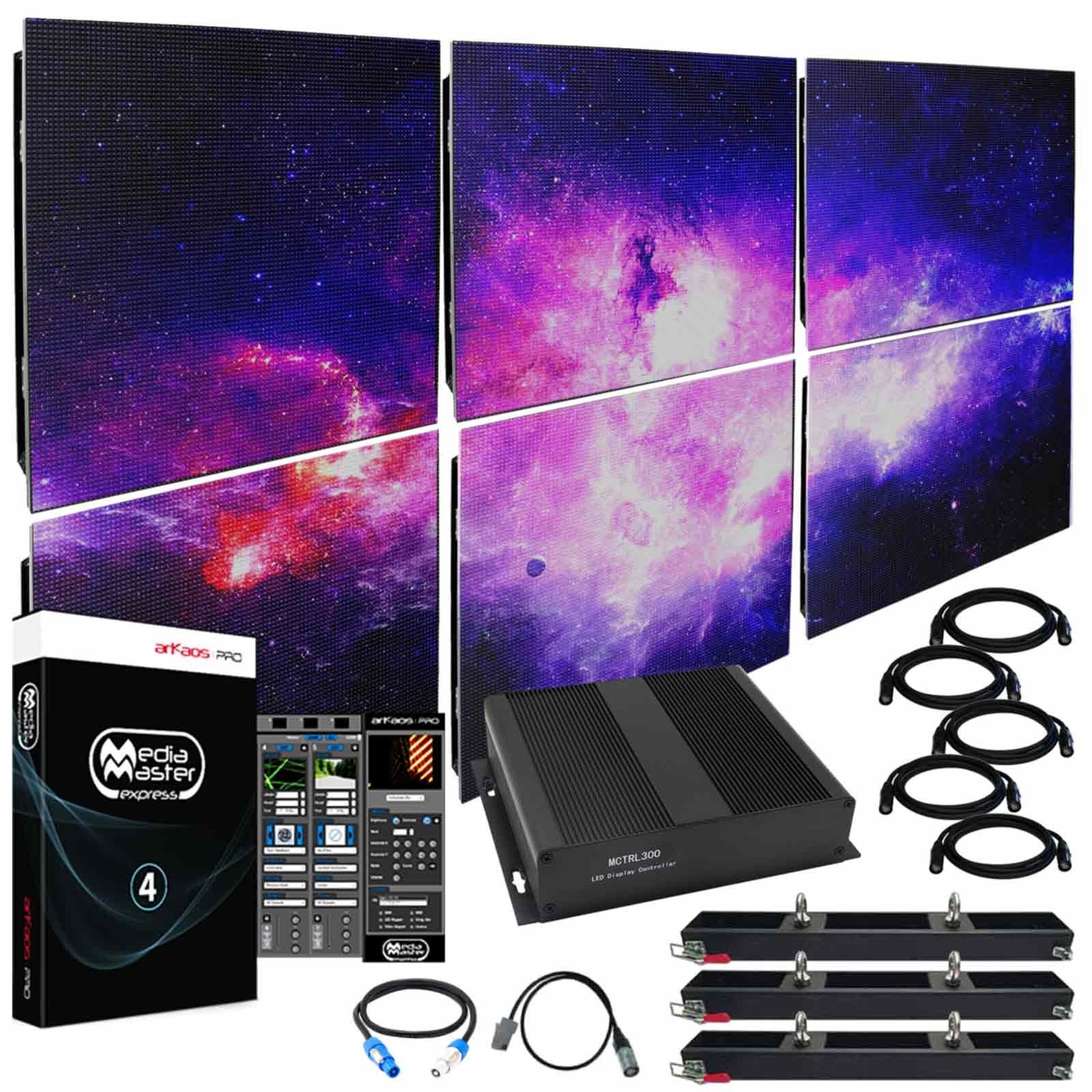 led panel video