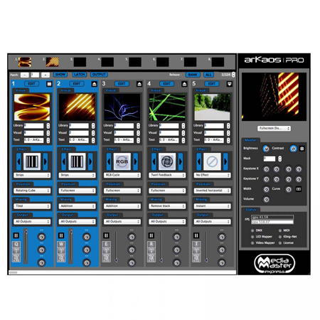American DJ AVX9X5 AV6X 6mm LED Video Wall 9x5 Complete System Package