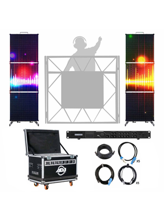 ADJ EVS3 LED Video Wall 3x2 Column System with Controller