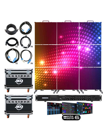 ADJ VS2 3x3 System Video Panel Package