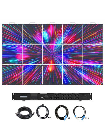 ADJ VS3 Video Wall 5x3 Panels System with Controller