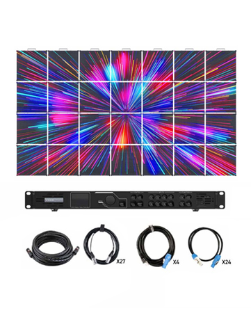 ADJ VS3 Video Wall 7x4 Panels System with Controller