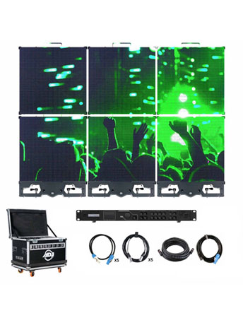 ADJ VS5 Video Wall 3x2 Ground Mount System with Controller