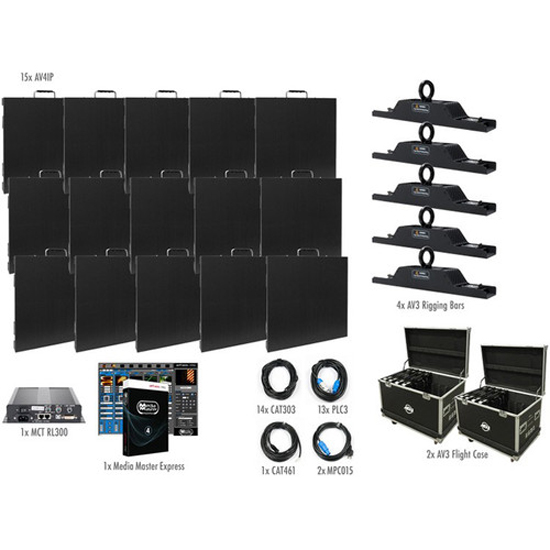 American DJ AV4IP Video Panel System (14 Panels)