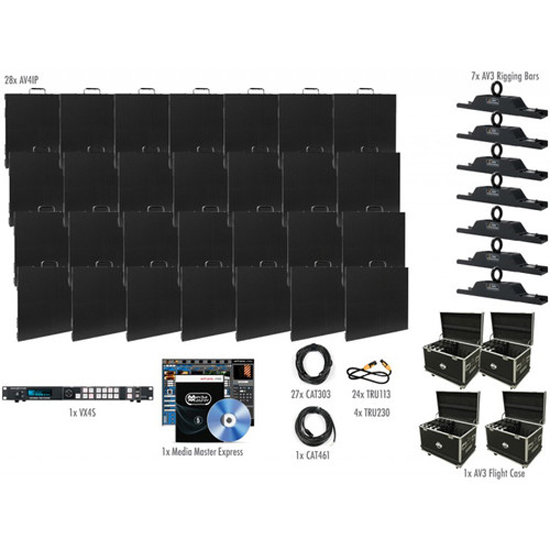 American DJ AV4IP Video Panel System (28 Panels)