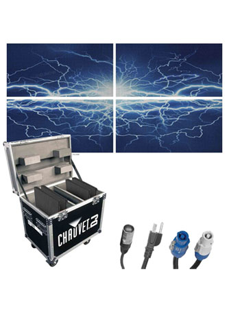 Chauvet DJ Vivid 4X4 4.8mm Pixel Pitch High Resolution Video Wall Package