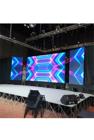 Eliminatrix DJ Bar Party LED Panels 3840Hz LED VIDEO WALL SIZE 9.84' X 6.56' / 12 PANELS
