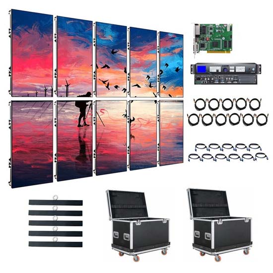 Eliminatrix P2.6mm Stage Background Video Led Display Indoor Led Panels For Church Screen