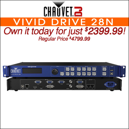Chauvet DJ Vivid Drive 28N Chauvet DJ Vivid Drive 28N