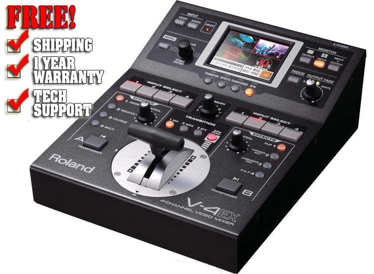 Roland V-4EX 4-Ch Digital Video Mixer w/ Effects