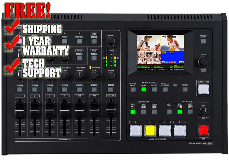 Roland VR-4HD All-in-one AV Mixer