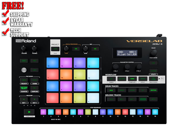Roland MV-1 Verselab Music Production Workstation