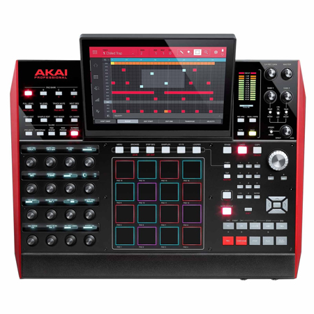 Akai Professional MPC X Audio Recording Workstation + Road Case + Midi Cables 